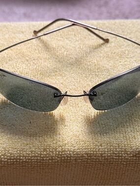 Maui Jim MJ Sport titanium rimless sunglasses MJ-503-02 made in Japan